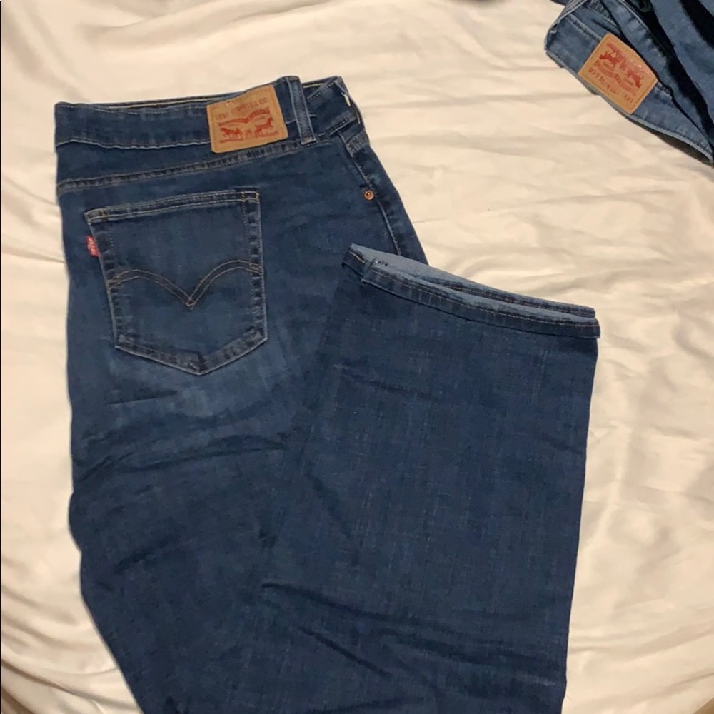 Levi’s boyfriend dark was jeans